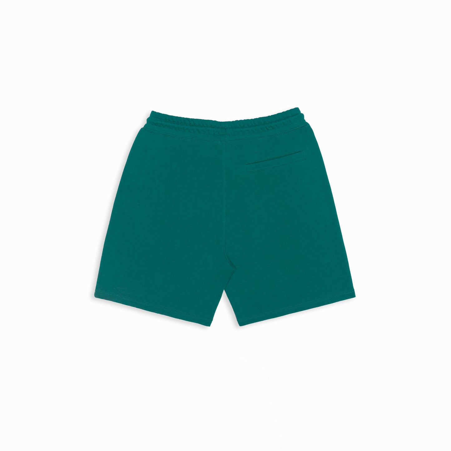 Green Sweat Shorts No Logo